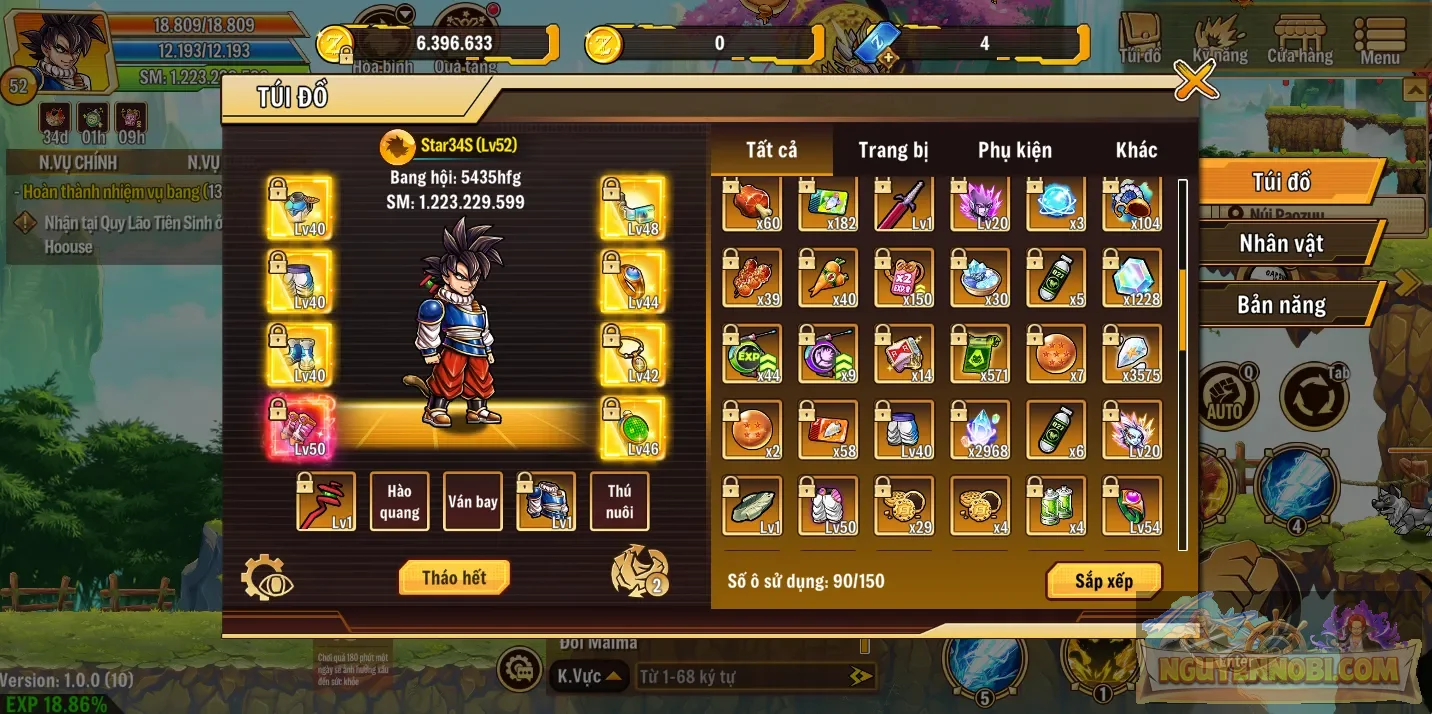 acc ngon giá rẻ, bh 4 5, cải trang yardat