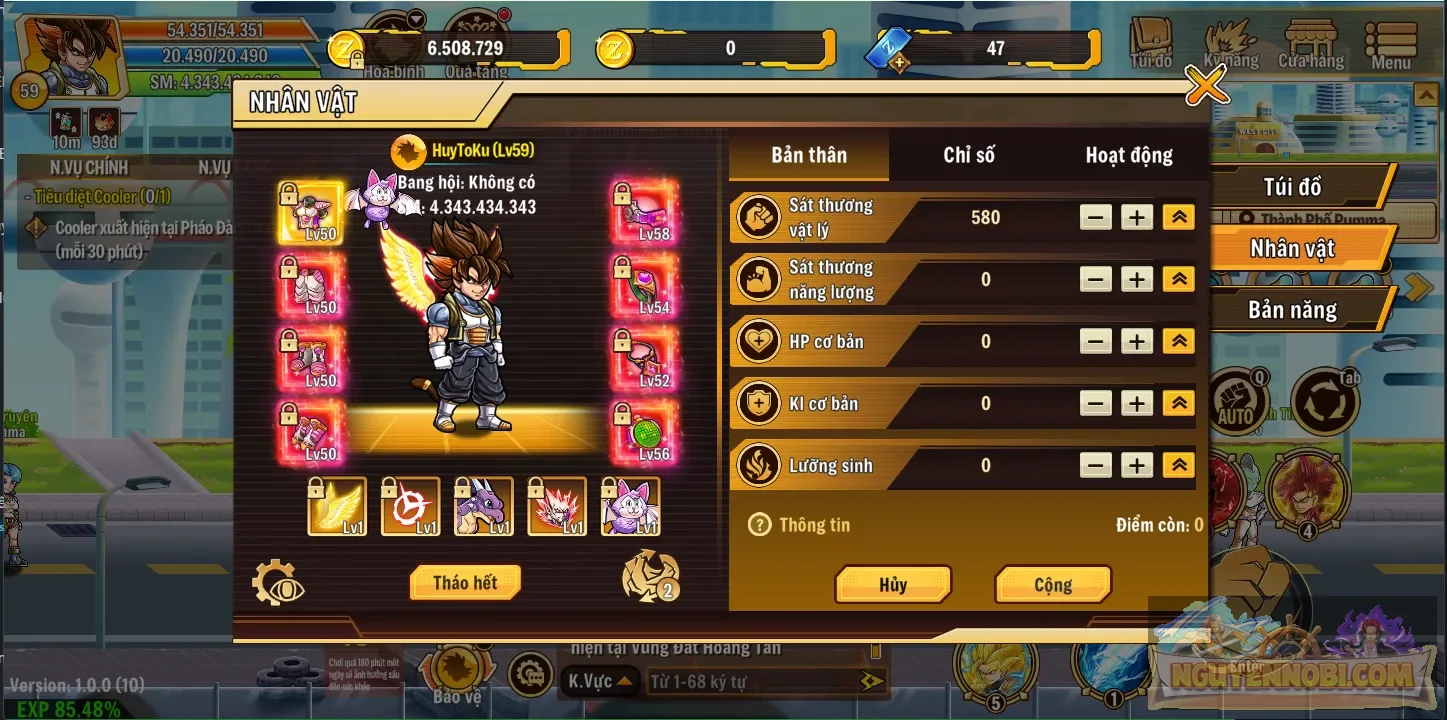 acc ngon giá rẻ, đồ full +67, full vv, cánh độc quyền max chỉ số, pet dơi vv, nhiều tài nguyên như hình, đệ chỉ số đẹp