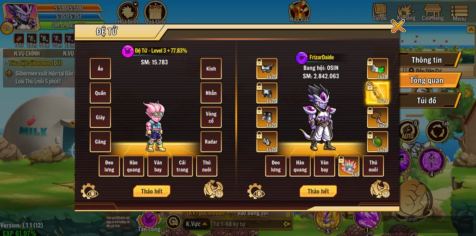 acc ngon đệ ss giá rẻ, tài nguyên như hình