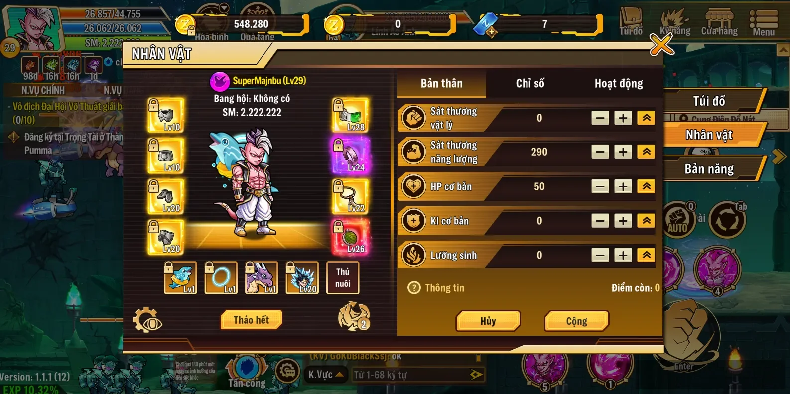 acc ngon giá rẻ, đồ full +678, phụ kiện vv, dư nhiều tài nguyên, đệ chỉ số đẹp